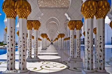 عکسهای مسجد شیخ زاید , تصاویر مسجد شیخ زاید امارات, مسجد شیخ زاید,دیدنی های امارات, مسجد شیخ زاید در ابوظبی